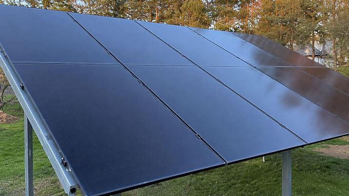 Długi Kąt — fotowoltaika 9 kWp + magazyn energii 18,08 kWh — zdjęcie 1