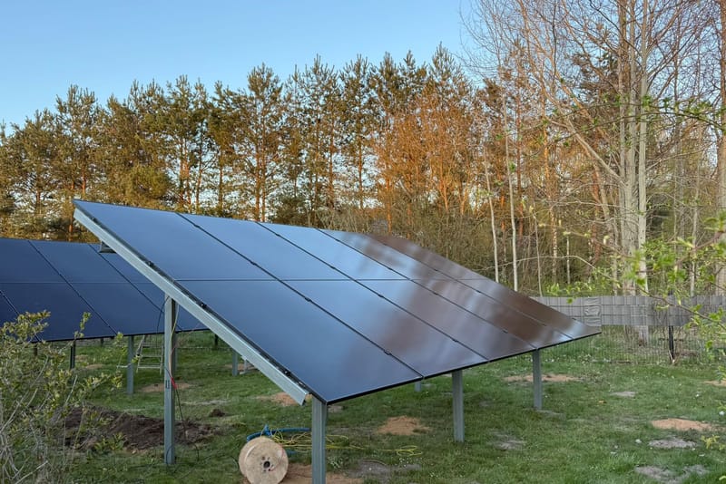 Długi Kąt — fotowoltaika 9 kWp + magazyn energii 18,08 kWh — zdjęcie 2