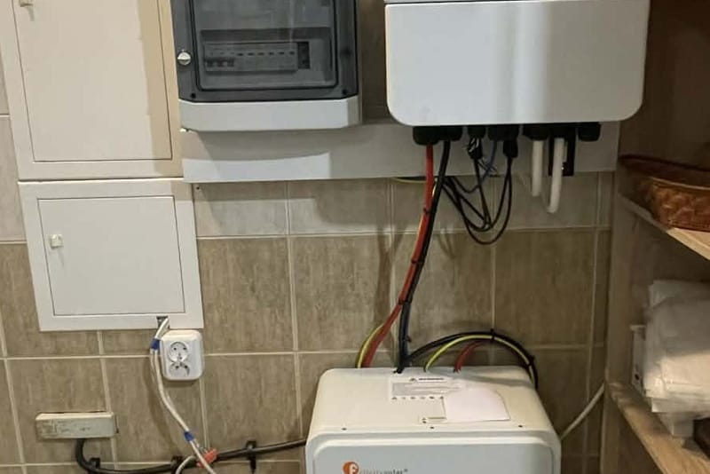 Instalacja fotowoltaiczna 6 kWp z magazynem energii 16 kWh — Łódź