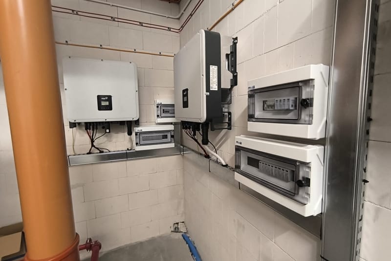 Plewiska — fotowoltaika 50 kWp — zdjęcie 1