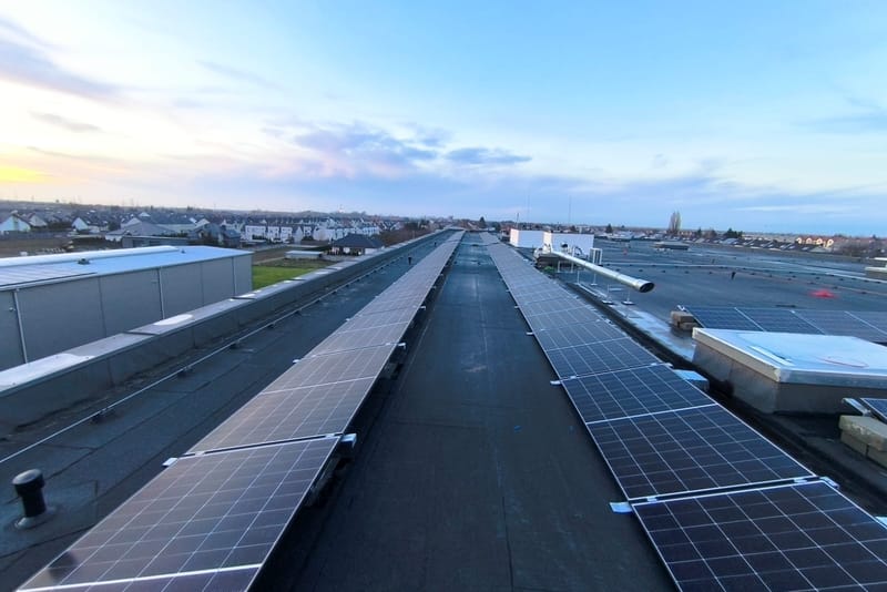 Plewiska — fotowoltaika 50 kWp — zdjęcie 3