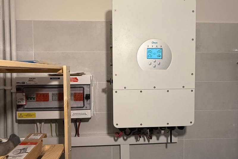 Uherce Mineralne — fotowoltaika 10,35 kWp + magazyn energii 10 kWh — zdjęcie 3