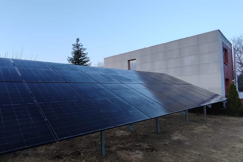 Wipsowo — fotowoltaika 10 kWp + magazyn energii 30 kWh — zdjęcie 2
